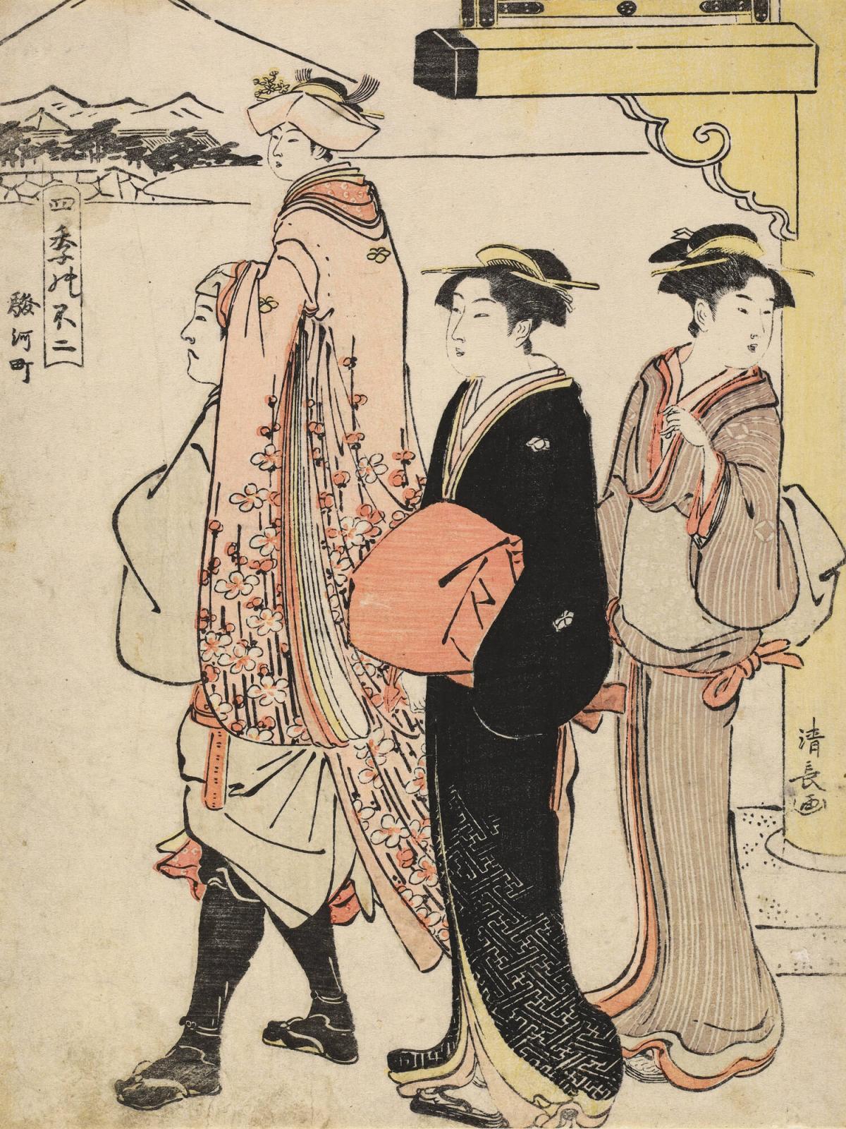 Torii Kiyonaga 鳥居清長