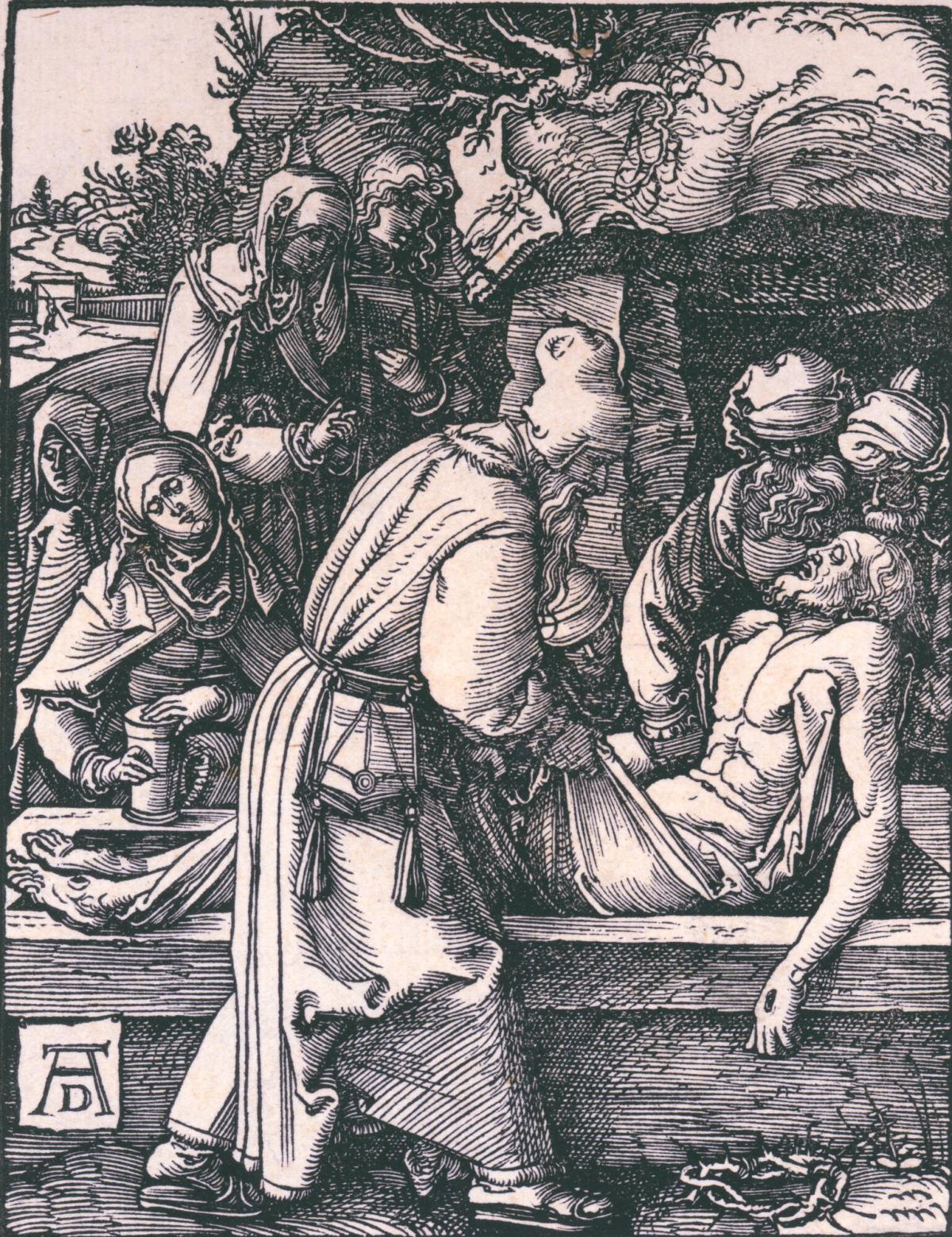 Entombment, from the Small Passion