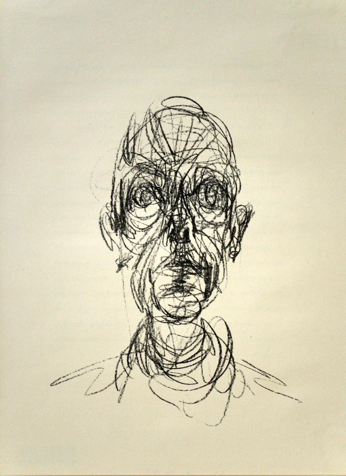 Head of a Man, from the series Derrière Le Miroir