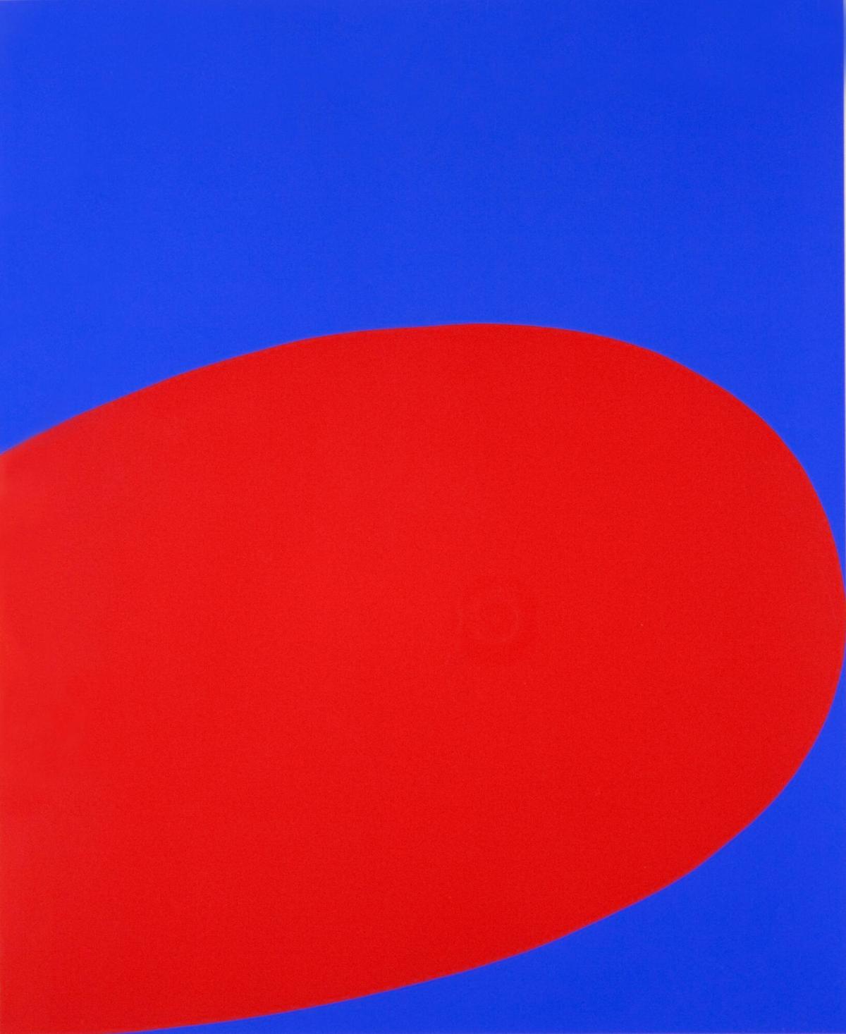 Untitled (Red and Blue), from the portfolio Ten Works, Ten Painters