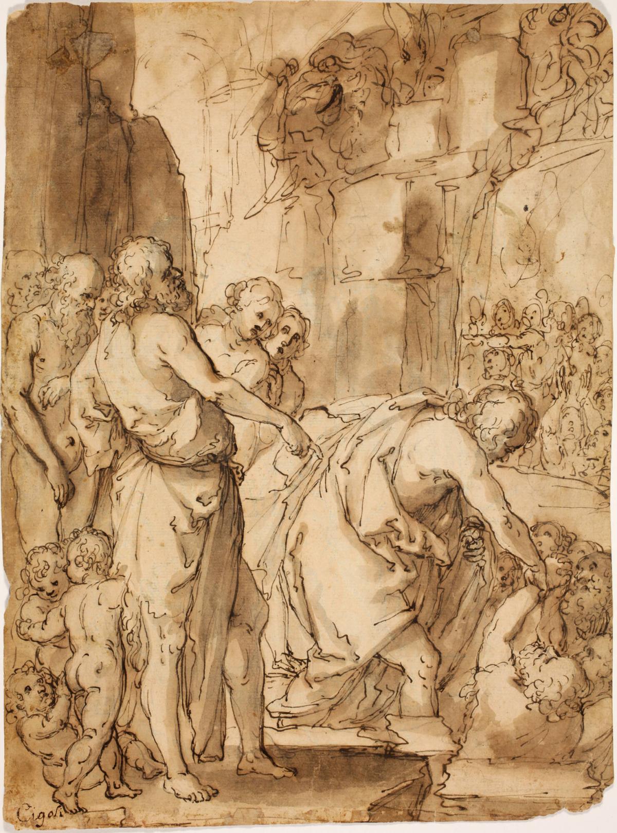 Christ in Limbo; Execution Scene [?] (verso)