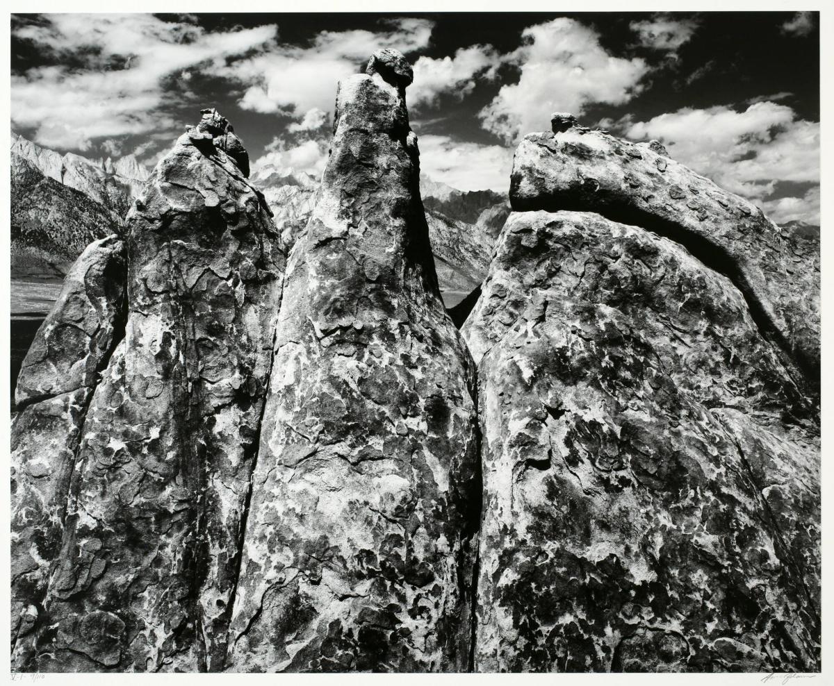 Pinnacles, Alabama Hills, Owens Valley, California, plate I of Portfolio V