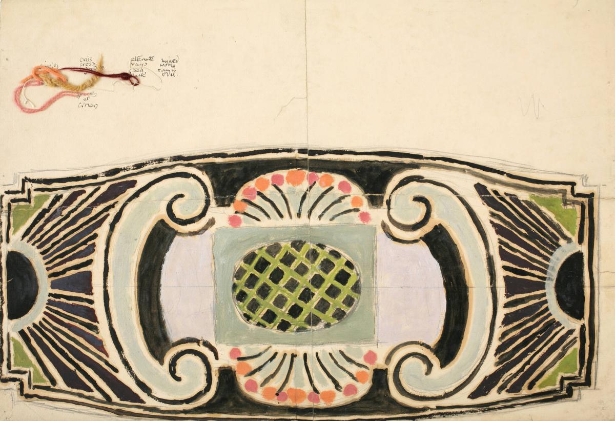 Design for a Window Seat at Charleston