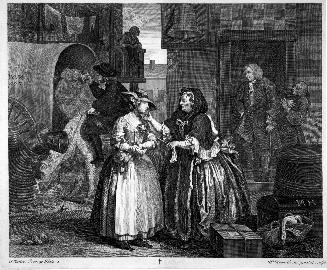 The Harlot's Progress, Plate 1