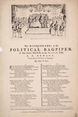 The Masquerade; or the Political Bagpiper.