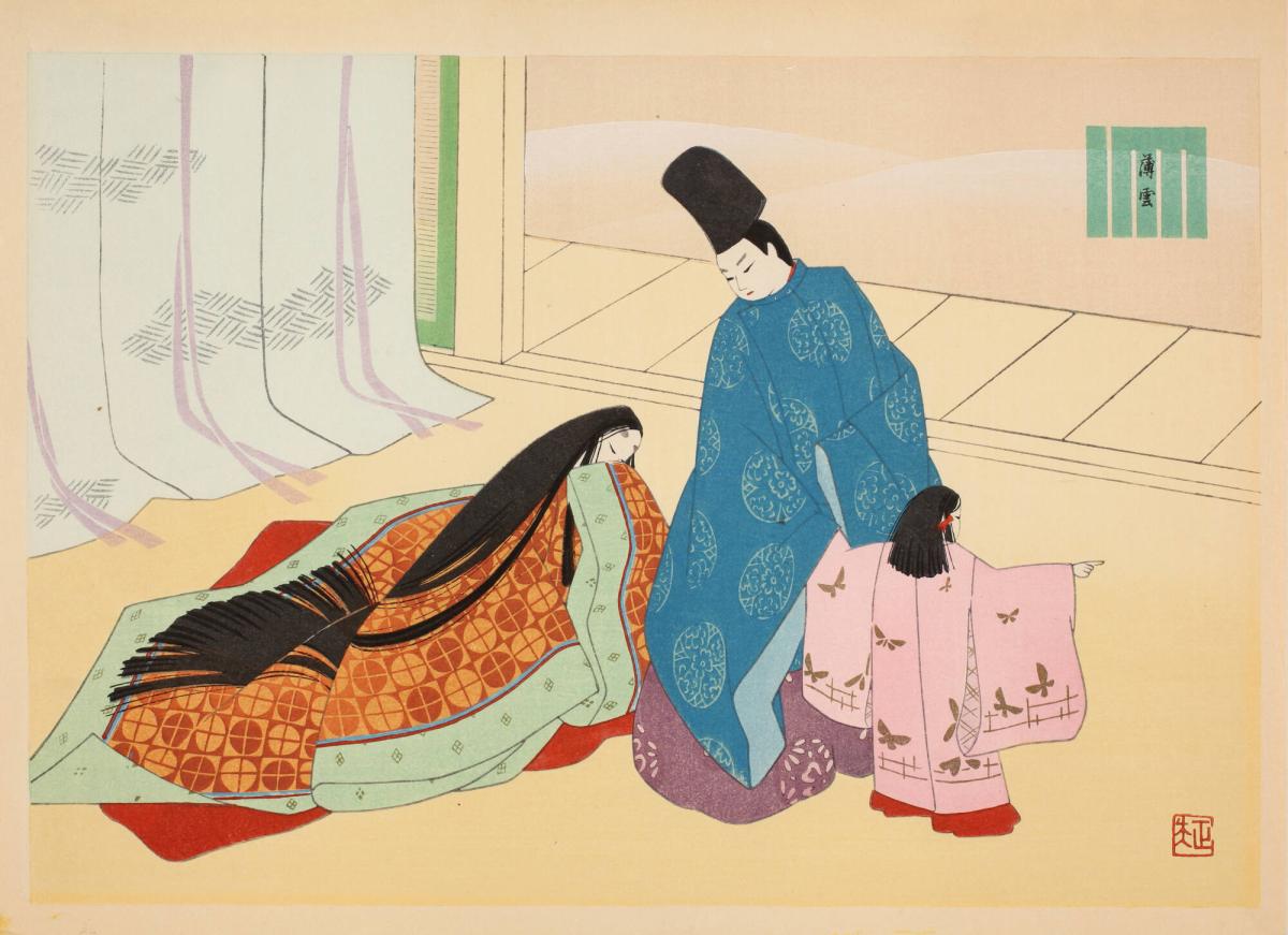 A Rack of Clouds (Usugumo), No. 19 from the series The Tale of Genji