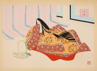 Fern-shoots (Sawarabi 早蕨), No. 48 from the series The Tale of Genji