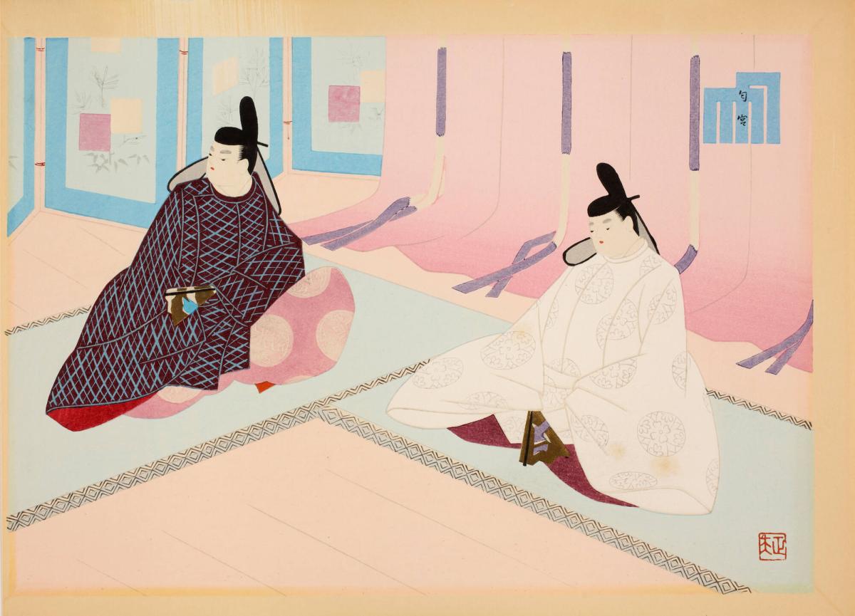 His Perfumed Highness (Niō Miya), No. 42 from the series The Tale of Genji