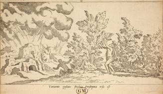 Proserpine cueille un fruit dans les jardins de Pluto, plate 10 from The Loves of Pluto and Proserpina