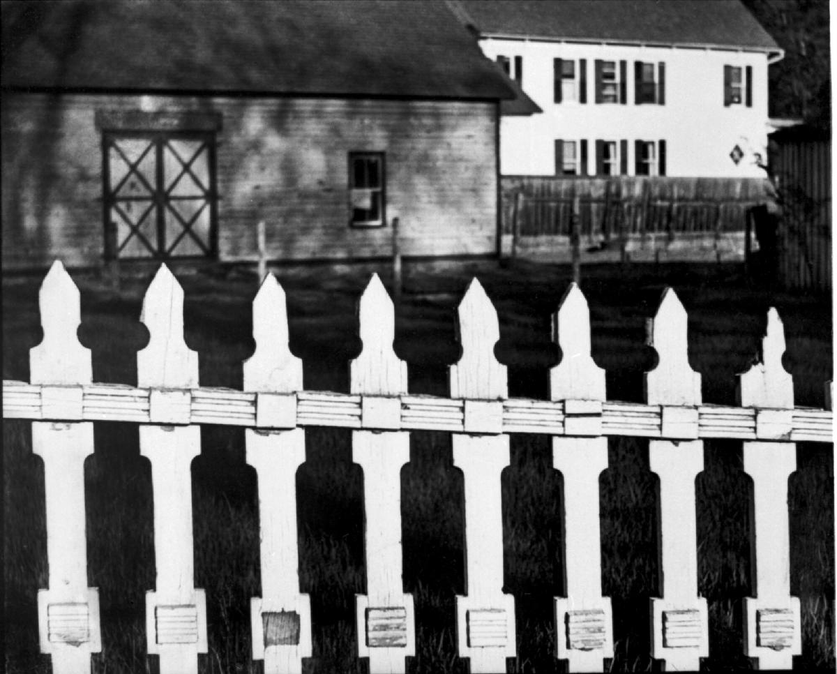 The White Fence, Port Kent, New York, from Portfolio Three