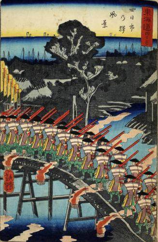 Yokkaichi, from the series The Tōkaidō