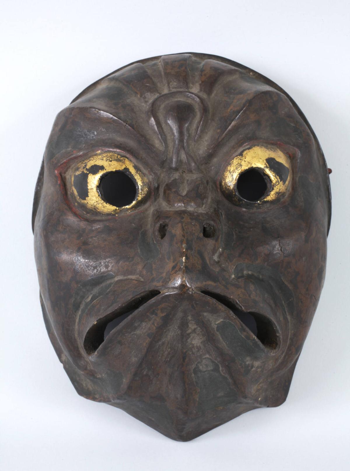Gigaku Mask of a Crane
