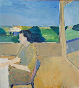 Woman by a Large Window