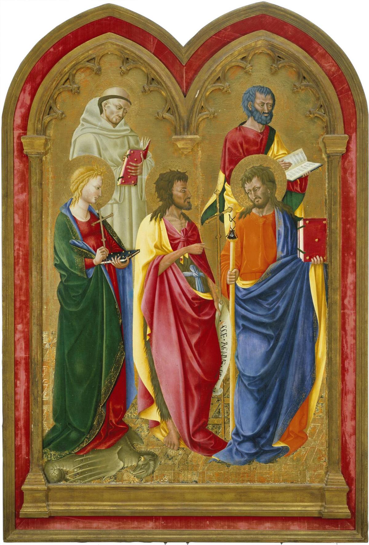 Altar Wing with Five Saints