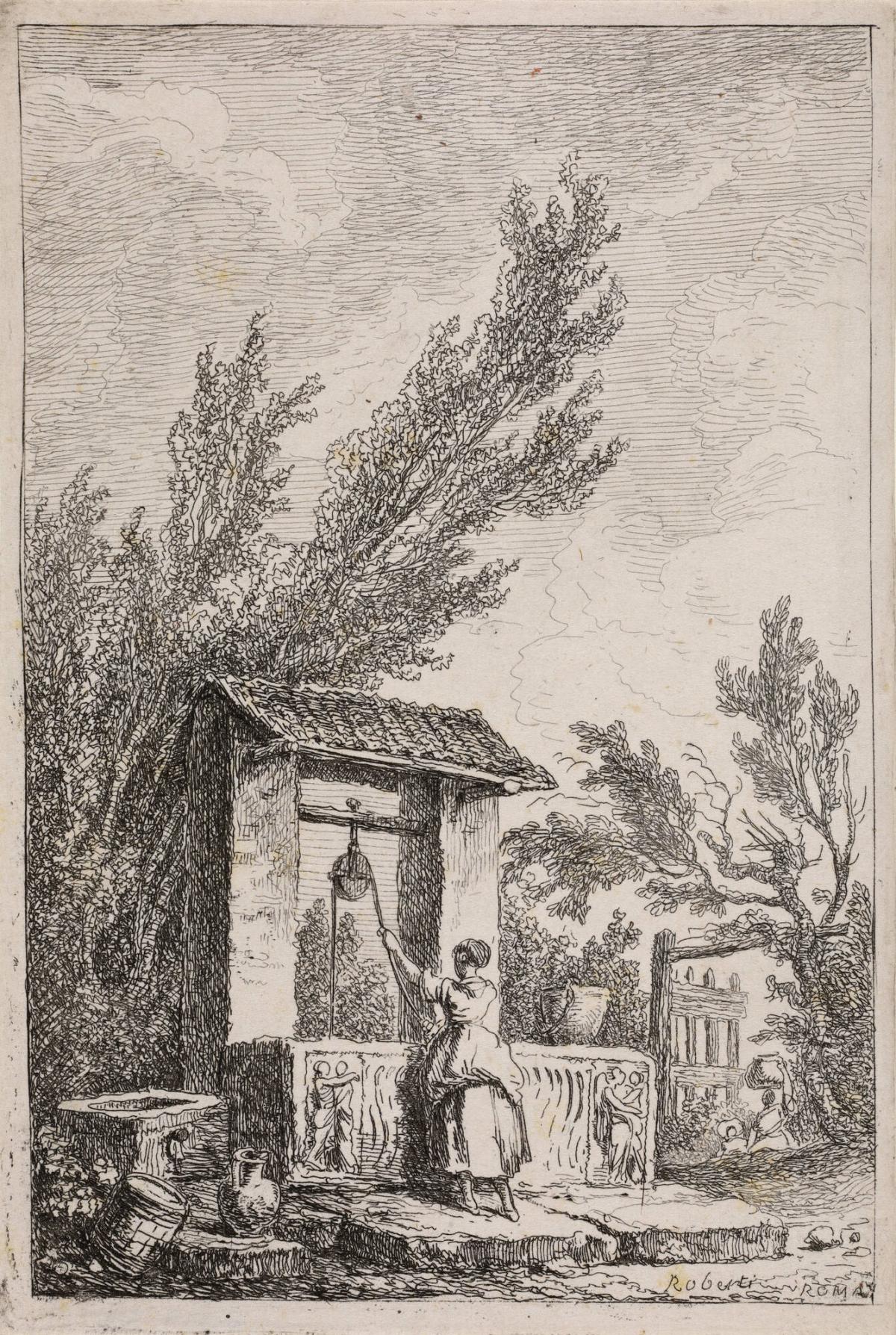 Le Puits, from the series Les Soirées de Rome