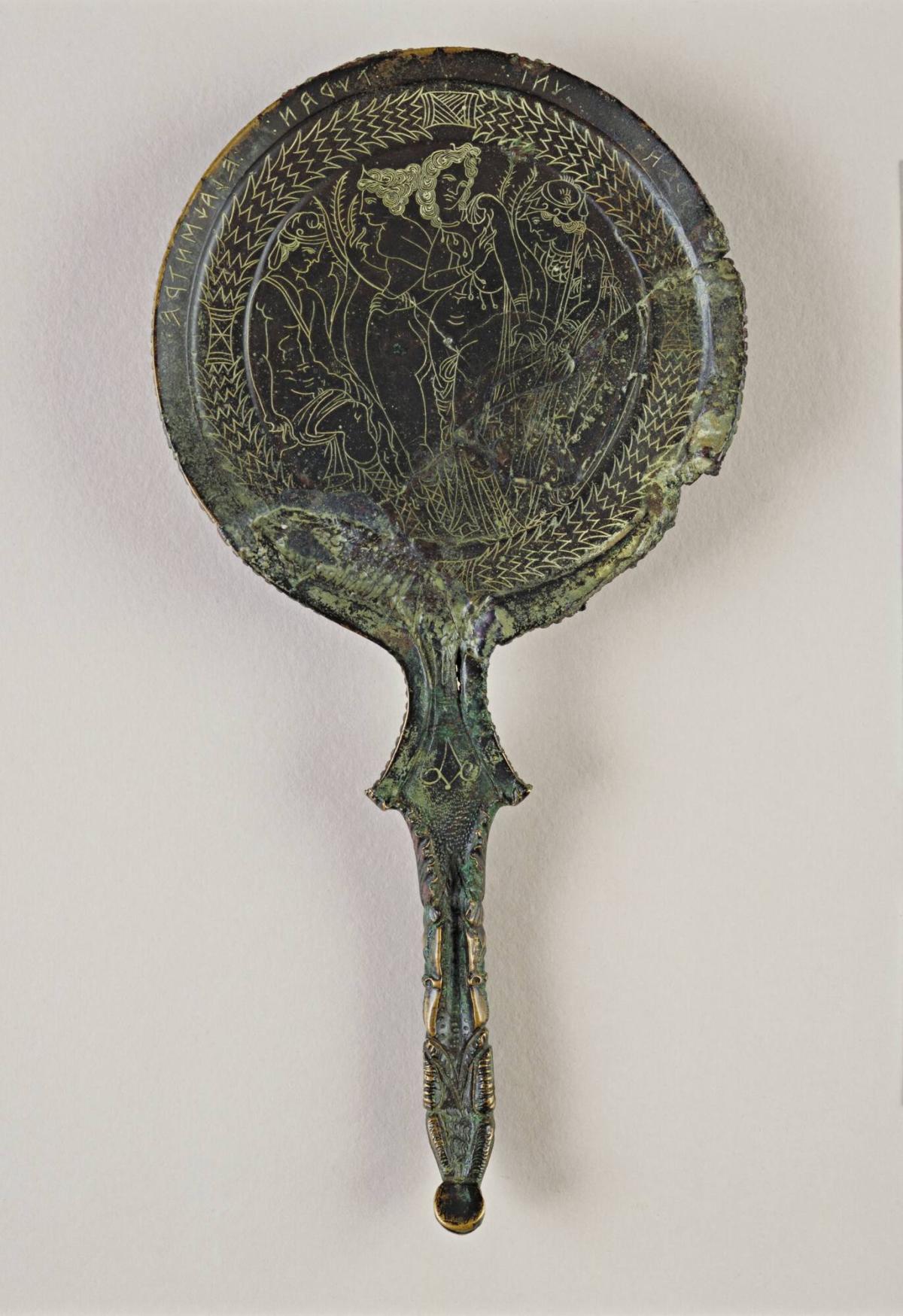 Hand Mirror with the Judgment of Paris