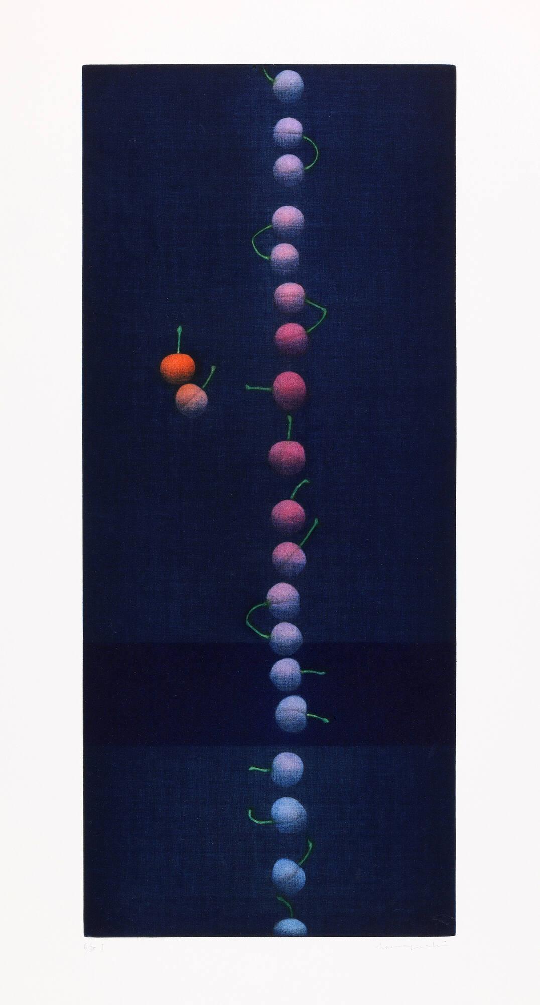 Twenty-Two Cherries, No. I "anyone lived in a pretty how town", from the e.e. cummings suite