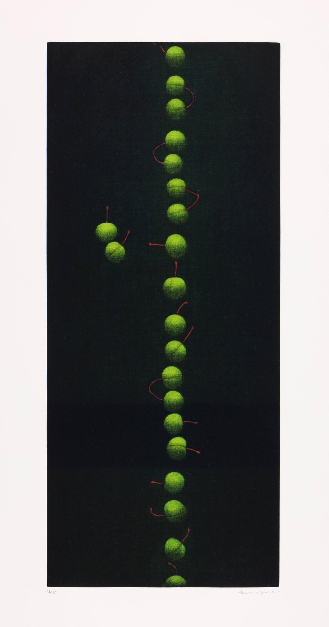 Twenty-Two Cherries, No. VIII "sun moon stars rain", from the e.e. cummings suite