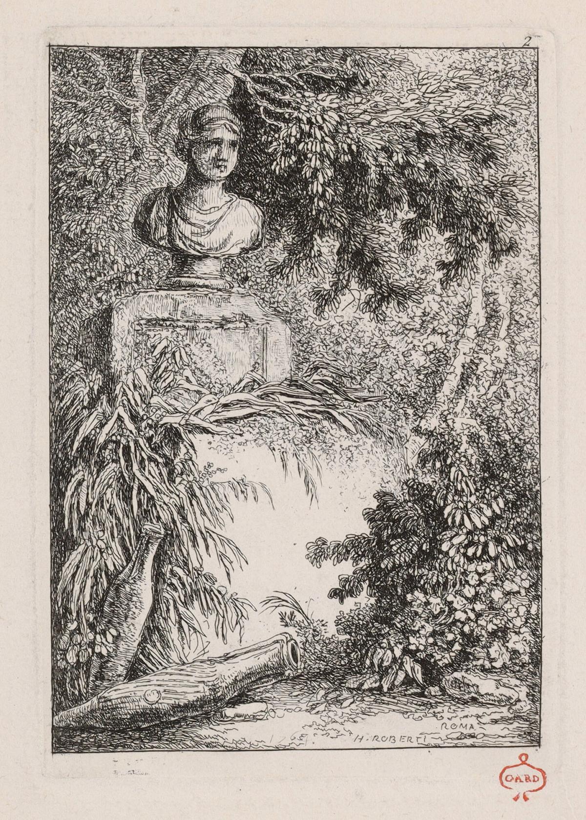 Le Buste, from the series Les Soirées de Rome