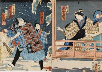 The Reflection, Actors Onone Mitsujiro and Ichikawa Kodanji
