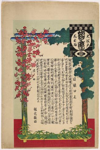 Annual Events of the Edo Theatre (Ō-Edo shibai nenjū gyōji), Table of Contents