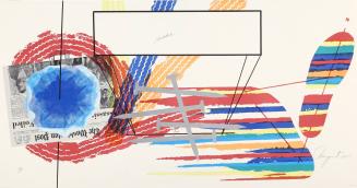 Near and Far: Lithograph for 1975 Leo Castelli Drawings Exhibition