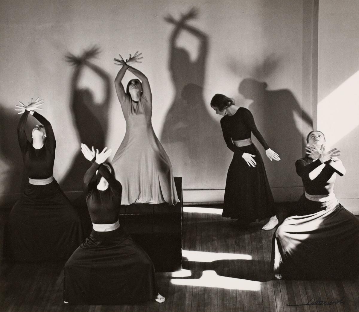 Hanja Holm with Dance Group, New York, no. 2 from Lotte Jacobi Portfolio II