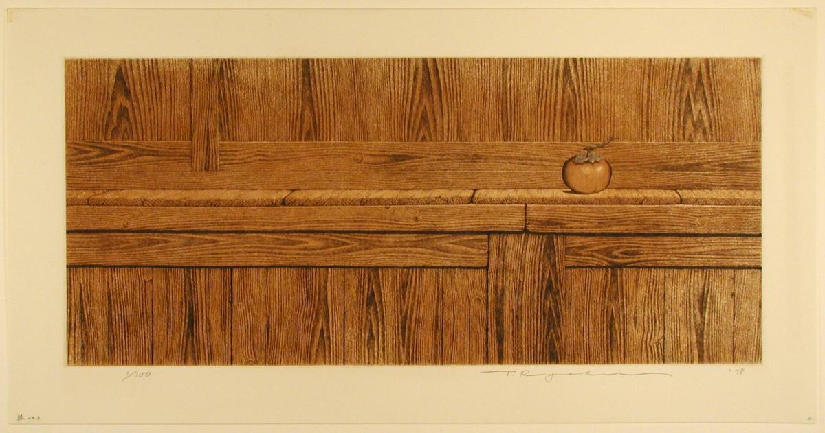 Persimmon on Shelf