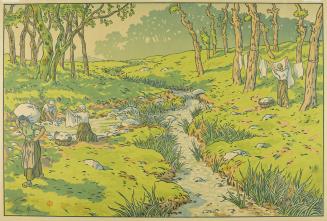 Le Ruisseau (The Stream), plate 12 from the series Aspects de la Nature