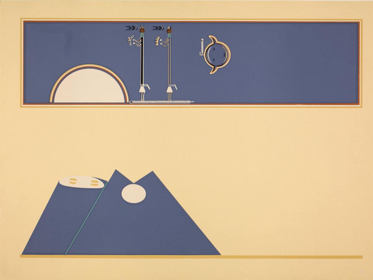 Guessing Tests, plate VIII from Where the Two Came to Their Father: A Navajo War Ceremonial