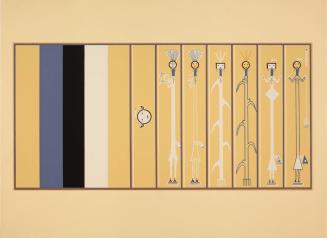 Twelve Holy People, plate XIII from Where the Two Came to Their Father: A Navajo War Ceremonial