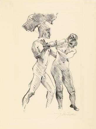 Woman and Soldier