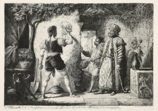 Fra Filippo-Lippi enslaved in Algier, drawing his captor