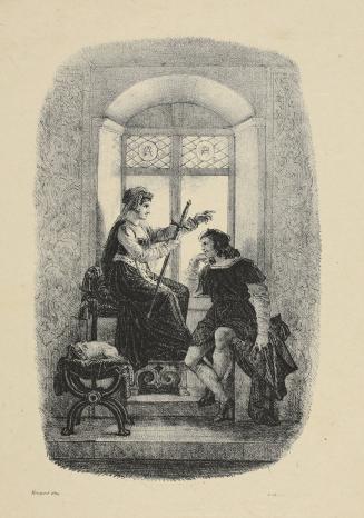 Charles VII and Agnes Sorel at the Manoir de Mesnil