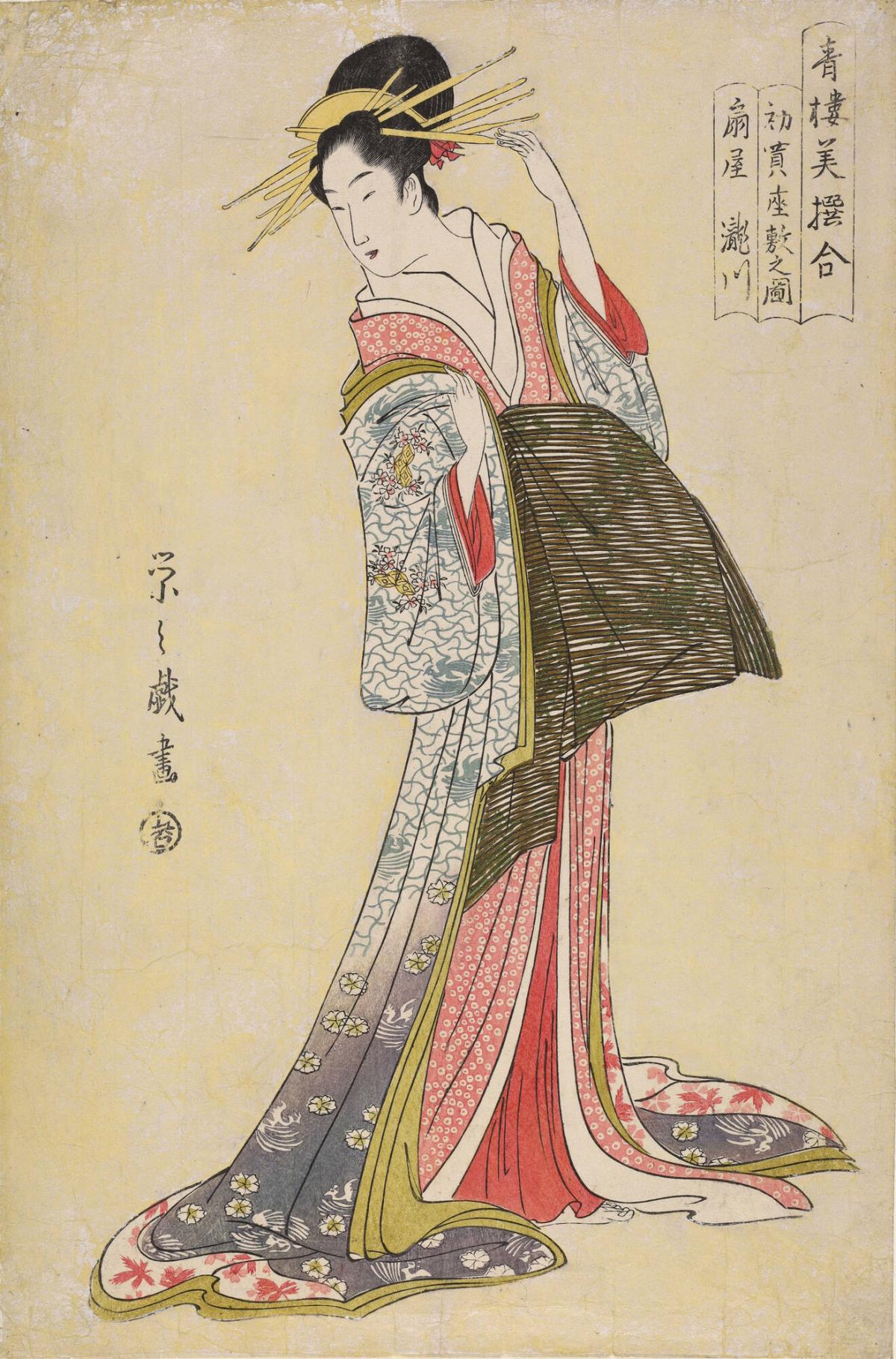 Chōbunsai Eishi 鳥文斎栄之