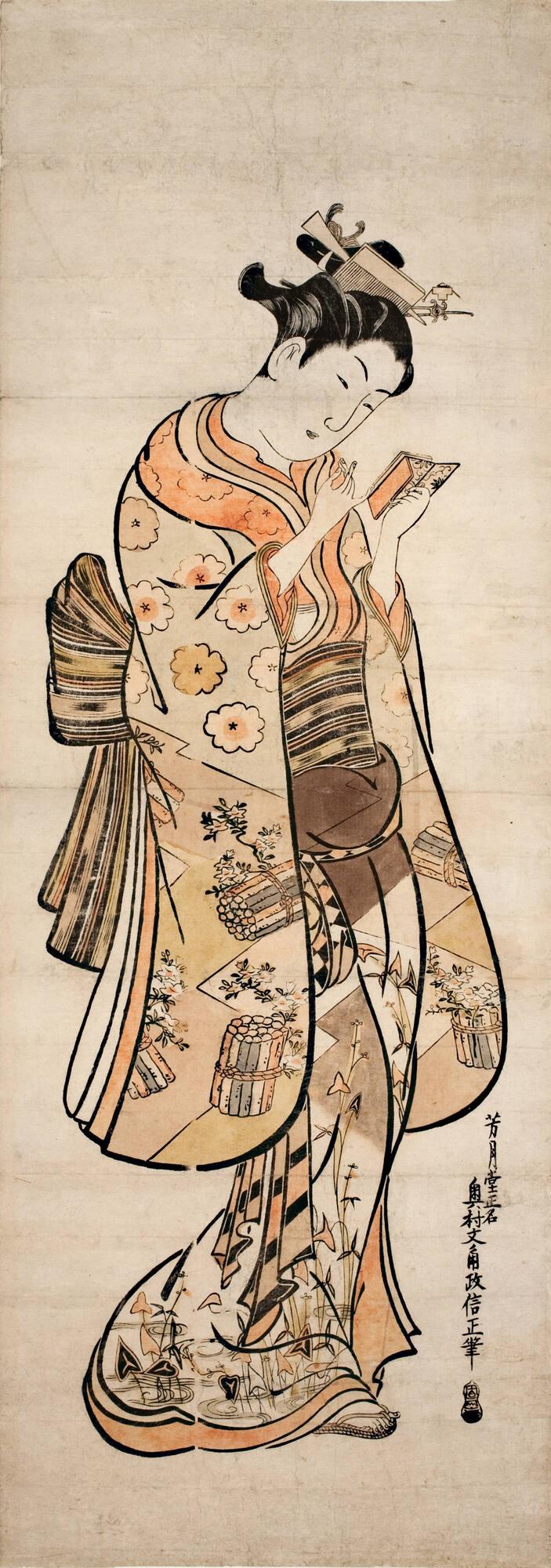 Okumura Masanobu 奥村政信