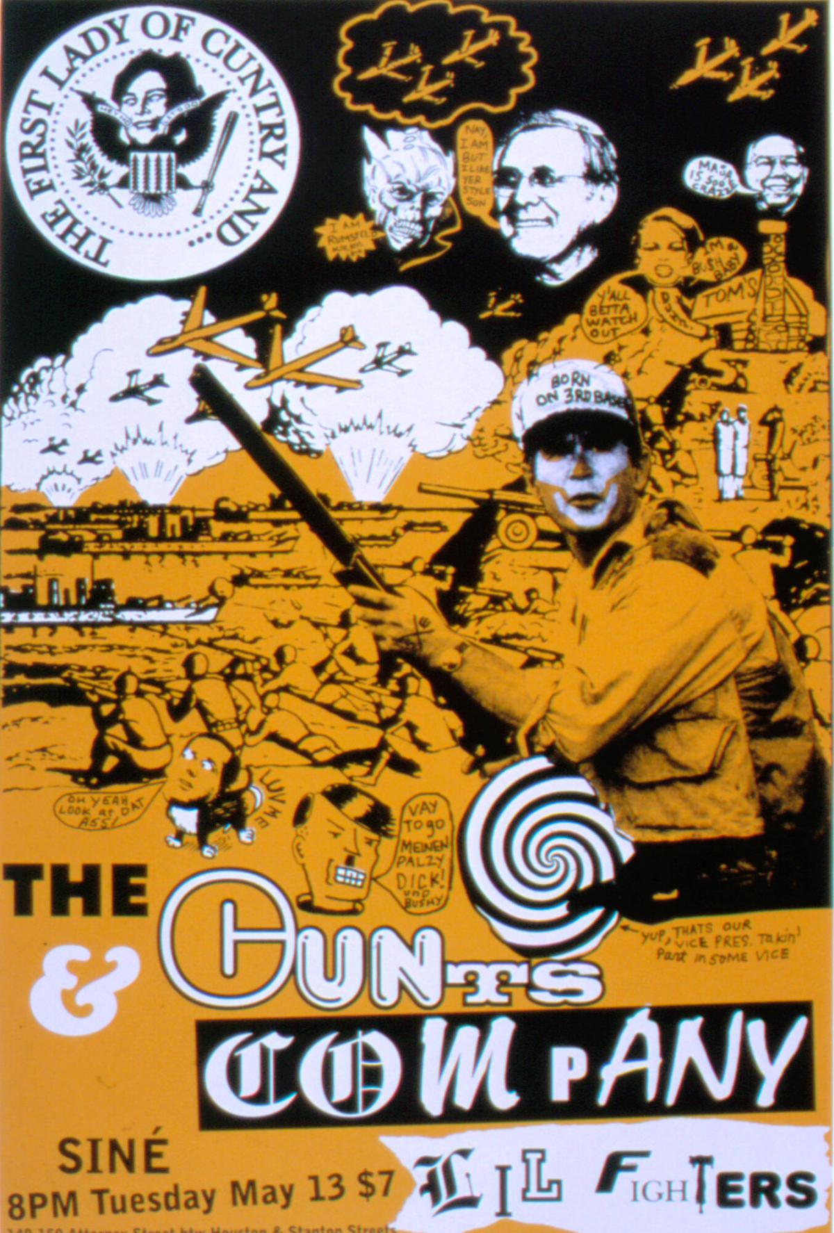 The Cunts/Company/Lil' Fighters at Sine, from the portfolio One Sixpack Short of a Hippie Death Cult