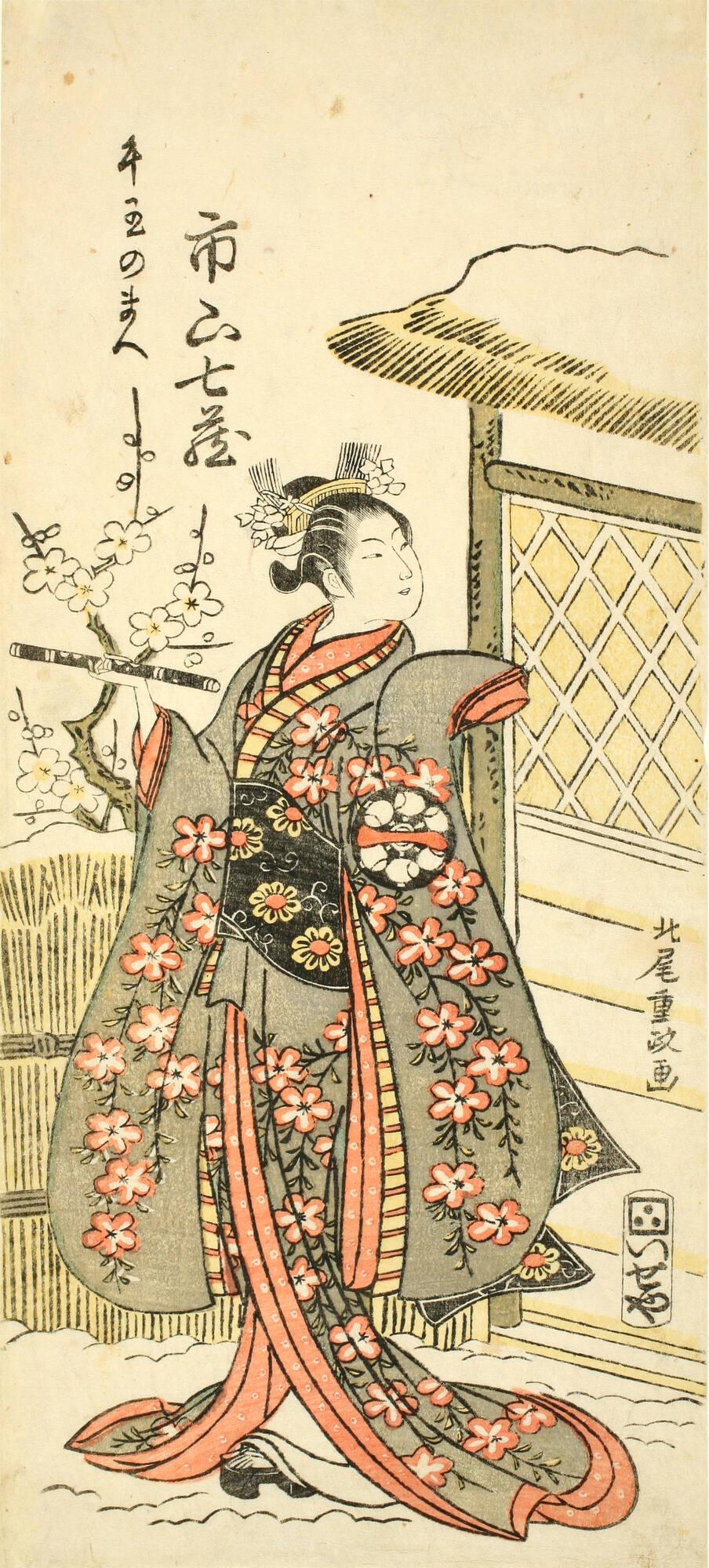 Kitao Shigemasa 北尾重政