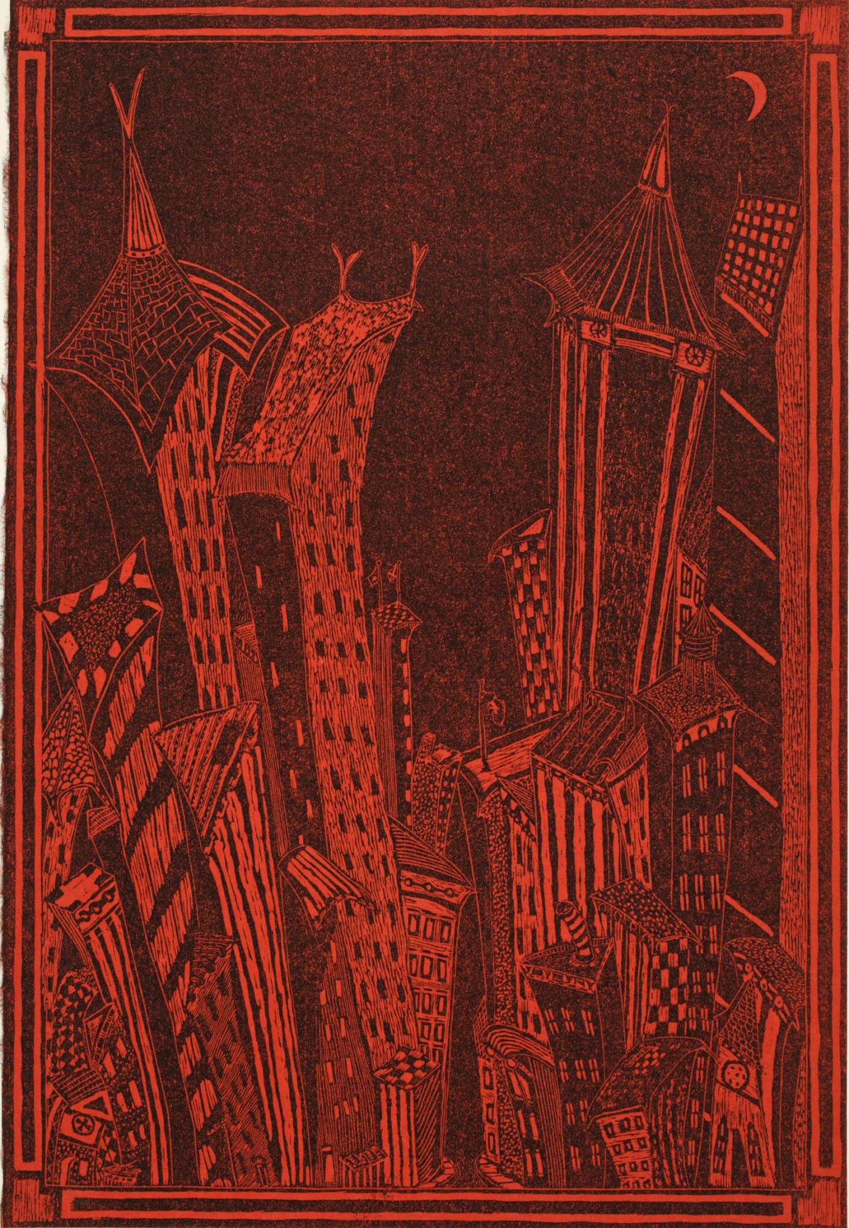 Night in the Red City, from the Corcoran 2005 Print Portfolio: Drawn to Representation