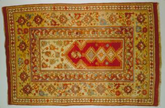 Prayer Rug with Diamond Design