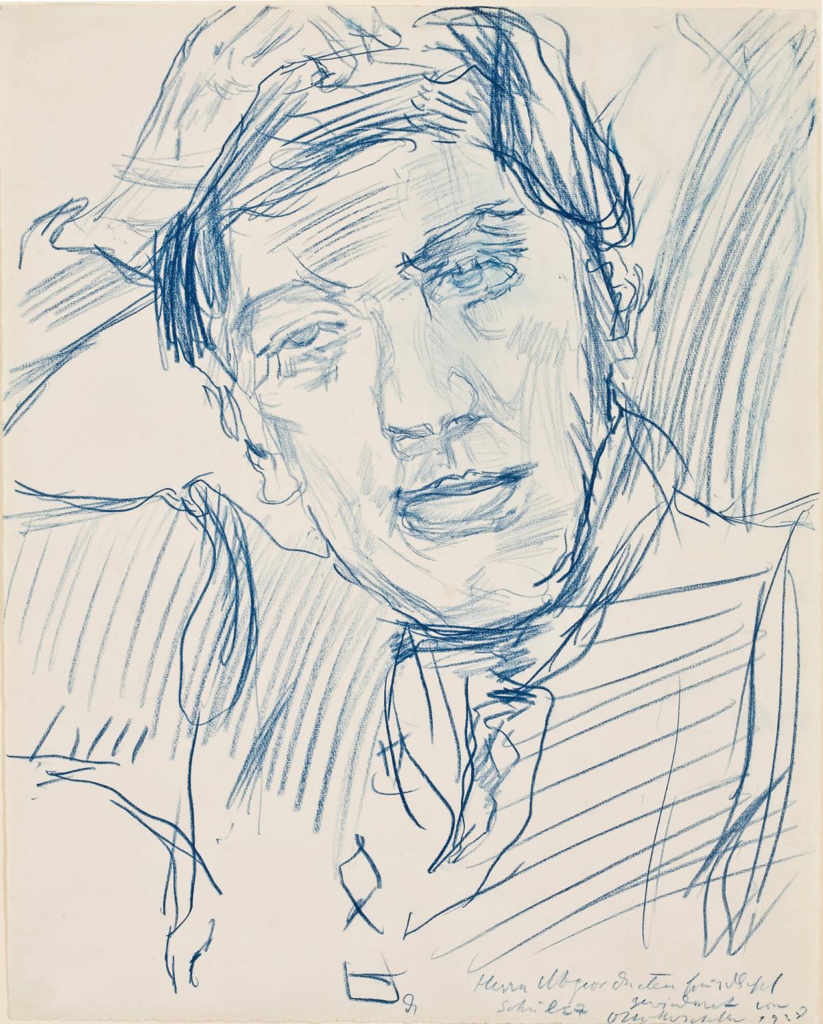 Portrait of Olda Kokoschka