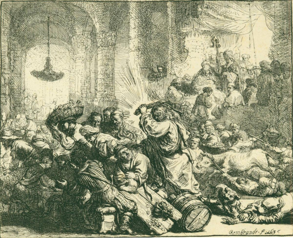 Christ Driving the Money-Changers from the Temple