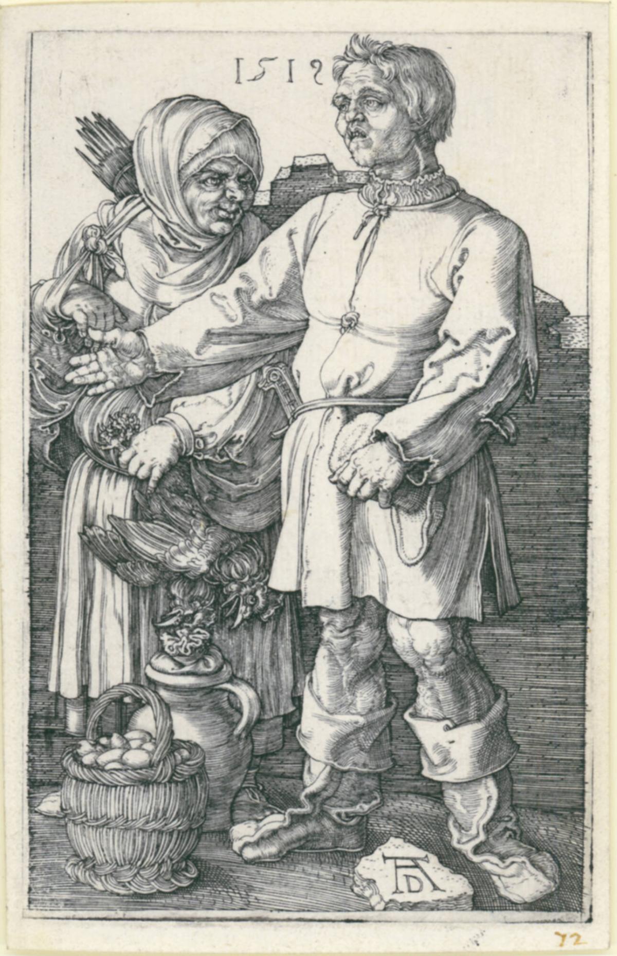 A Peasant and his Wife