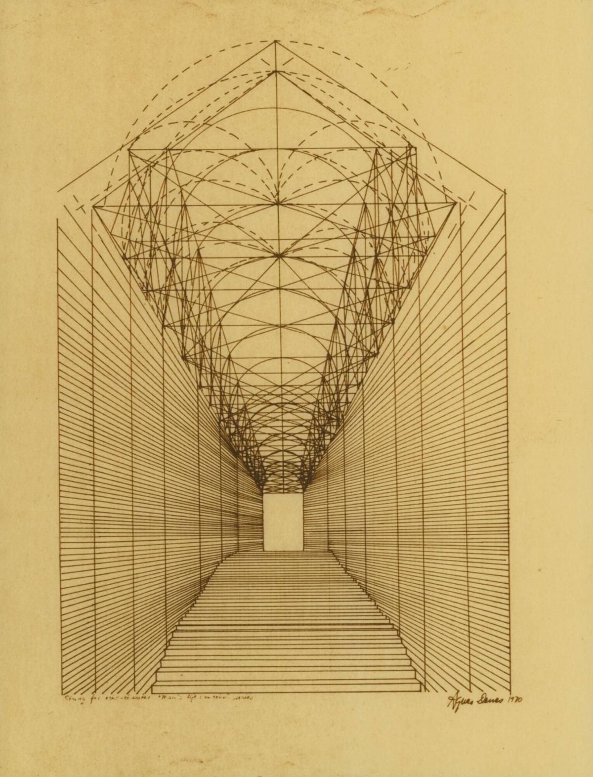 Study for echo-chamber, from the series Man's Life: An Echo