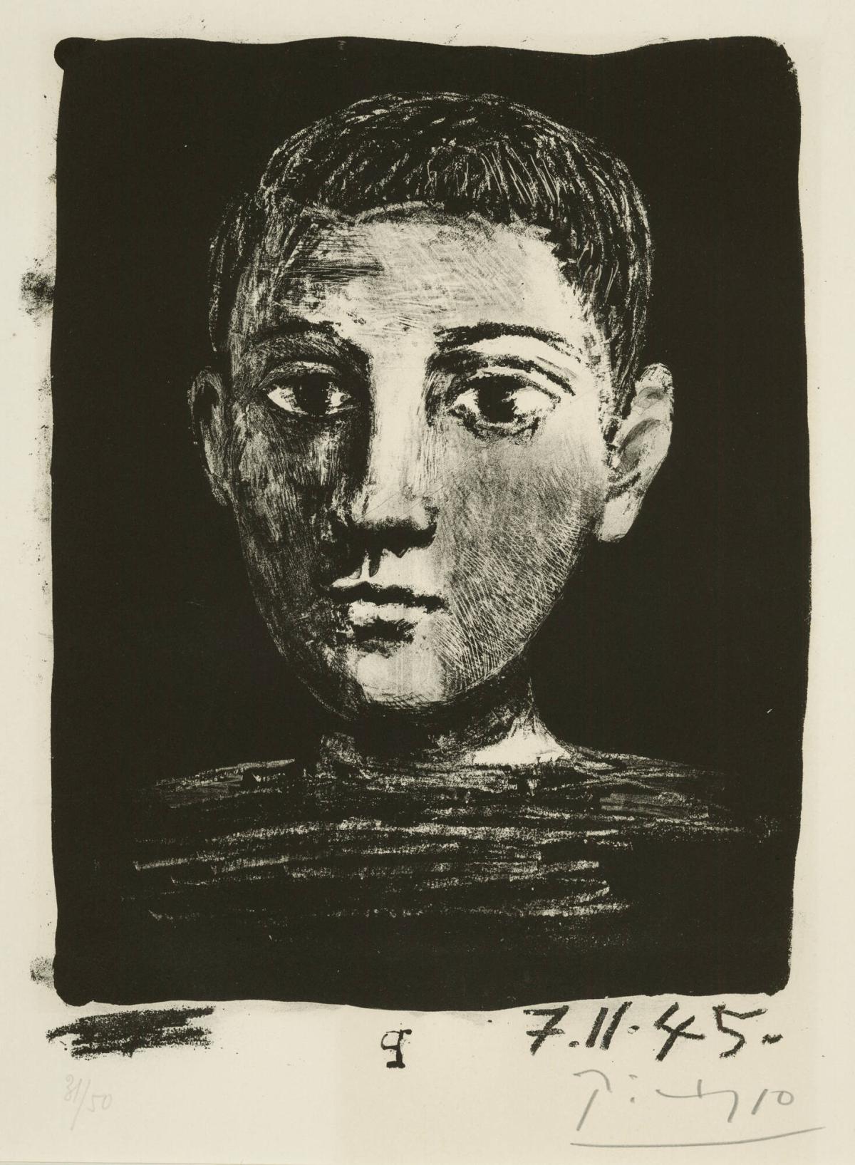 Head of a Boy (Tête de jeune garçon)