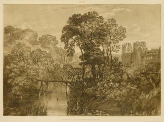 Berry Pomeroy Castle, part XII, plate 58, from Liber Studiorum