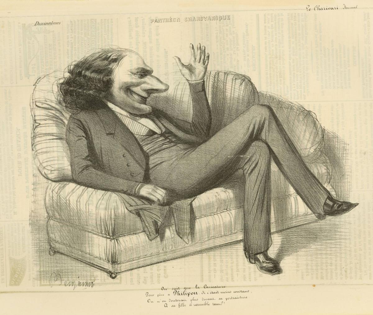 Philipon, Caricaturist