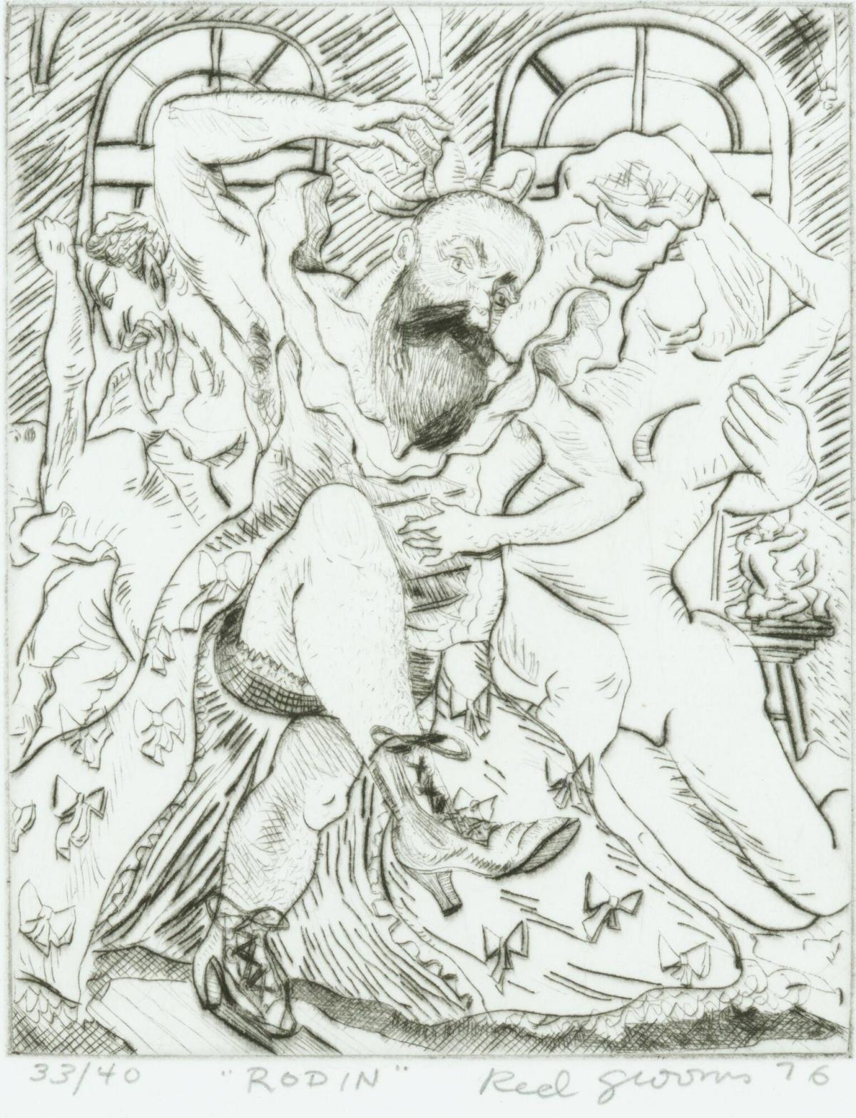 Rodin, from the series Nineteenth-Century  Artists