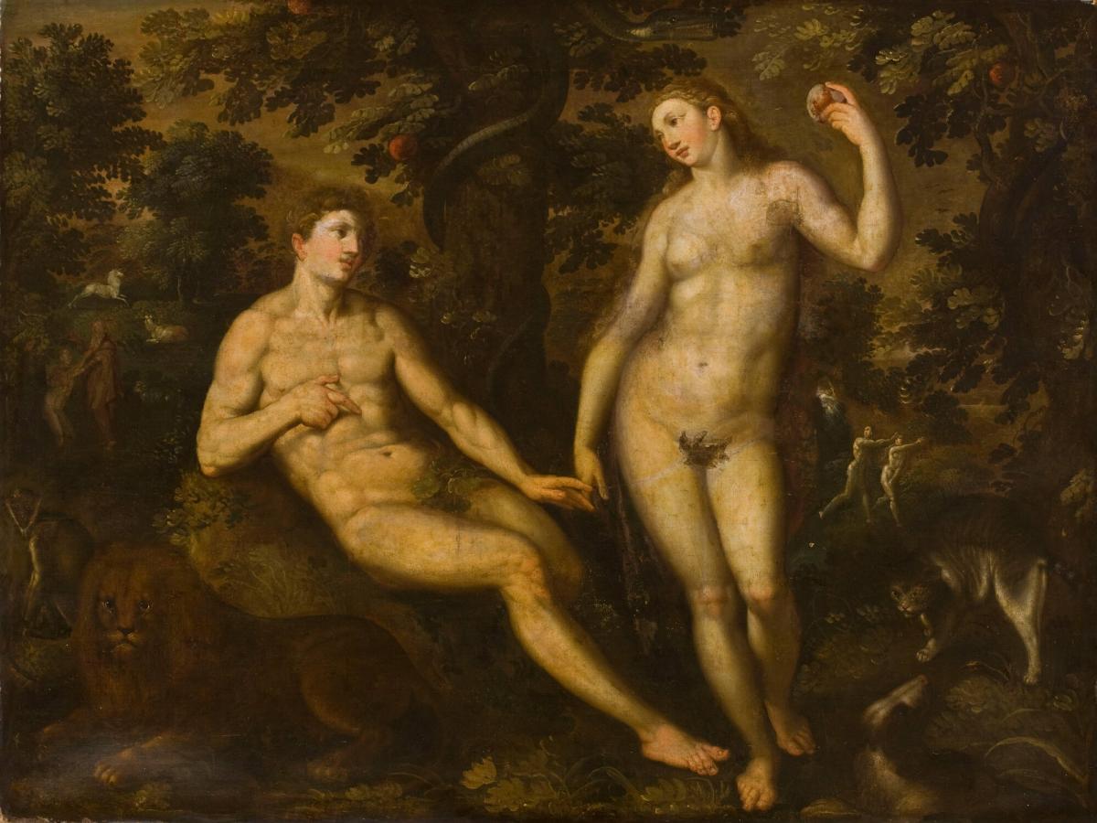 Adam and Eve in the Garden of Eden