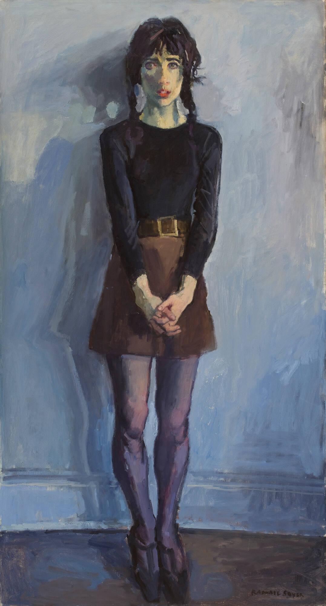 Standing Girl with Folded Hands